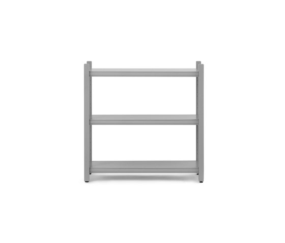Work Bookcase Low 4 Pillars | Estantería | Normann Copenhagen