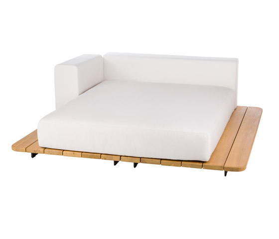 Pal | Sun Bed Seat + Double Back + Right Arm | Divani | Point