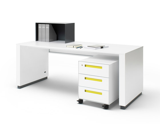 WORK Variabel adjustable Desk | Tables collectivités | Müller Möbelfabrikation