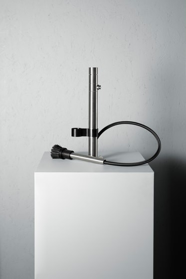 Kitchen Inox | Stainless steel Kitchen sink mixer with swivel and detachable spout | Küchenarmaturen | Quadrodesign