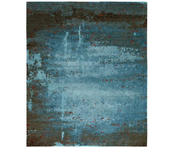 Texture - Shallow turquoise | Rugs | REUBER HENNING