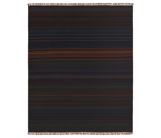 Flatweave - Stripes Darkland | Formatteppiche | REUBER HENNING