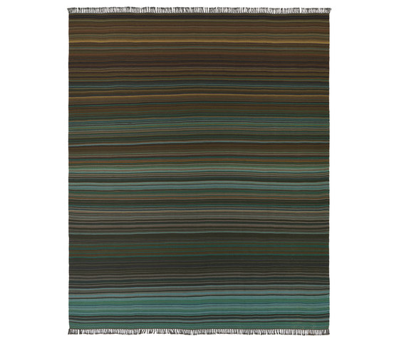 Flatweave - Stripes Woodland | Alfombras / Alfombras de diseño | REUBER HENNING