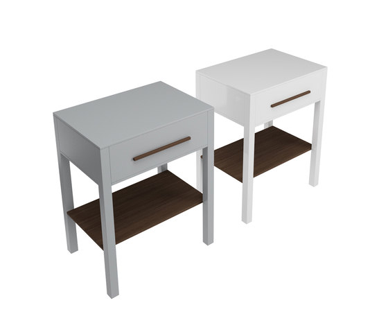 Tratto - Free standing wooden forniture with one drawer | Waschtischunterschränke | Olympia Ceramica