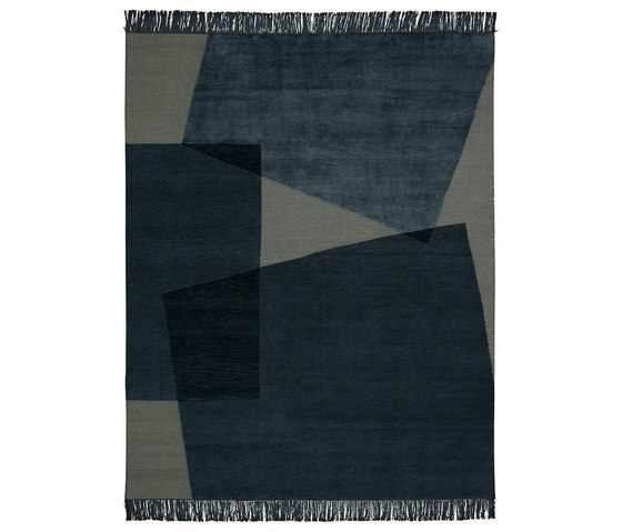 Abstract - Max Natural Blue | Rugs | REUBER HENNING