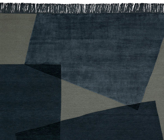 Abstract - Max Natural Blue | Rugs | REUBER HENNING