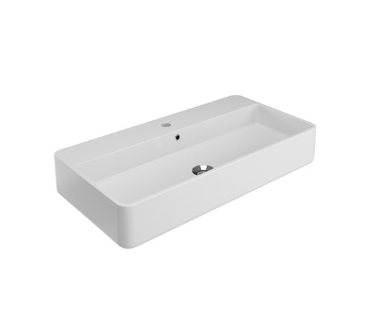 Tratto - One hole washbasin wall hung | Lavabos | Olympia Ceramica