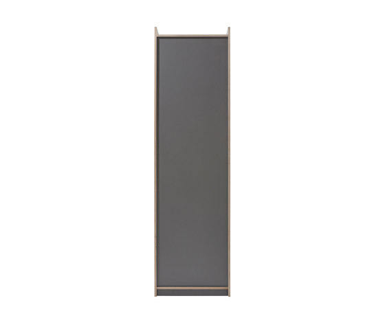 Flai Single Wardrobe CPL anthracite | Armoires | Müller small living