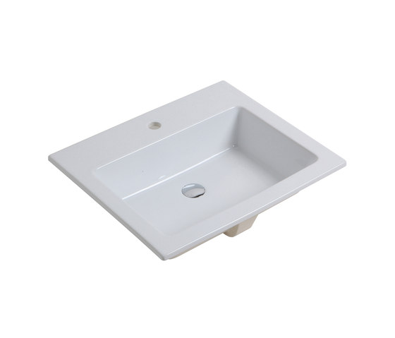 Linea lavabi - One hole rectangular washbasin | Waschtische | Olympia Ceramica