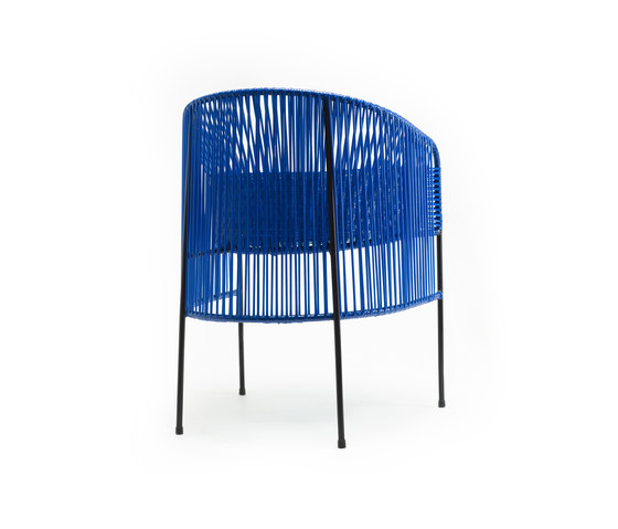 Caribe | dining chair, blue/mint/black | Chaises | Ames