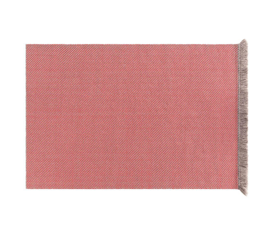 Garden Layers Rug Diagonal almond-red | Alfombras / Alfombras de diseño | GAN