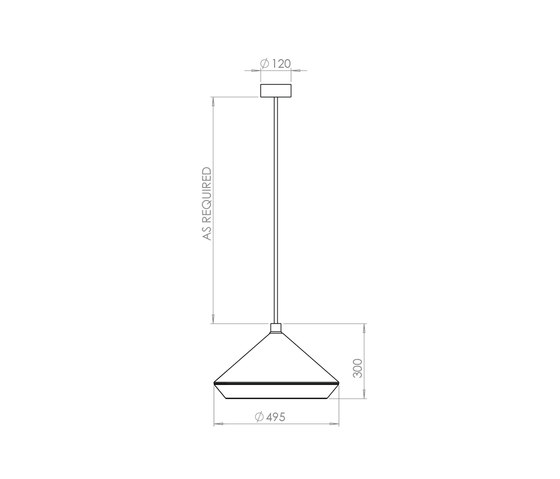 Shear XL Pendant Lamp | Suspended lights | Bert Frank
