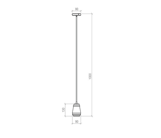 Cask Pendant Lamp | Suspensions | Bert Frank