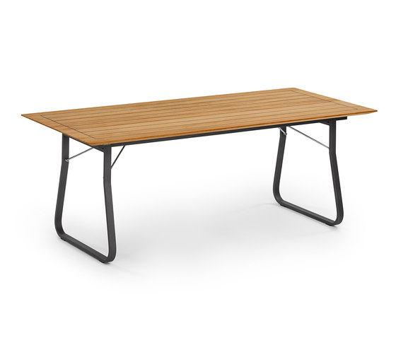 Ahoi Tisch, Tischplatte Teak Deck | Esstische | Weishäupl