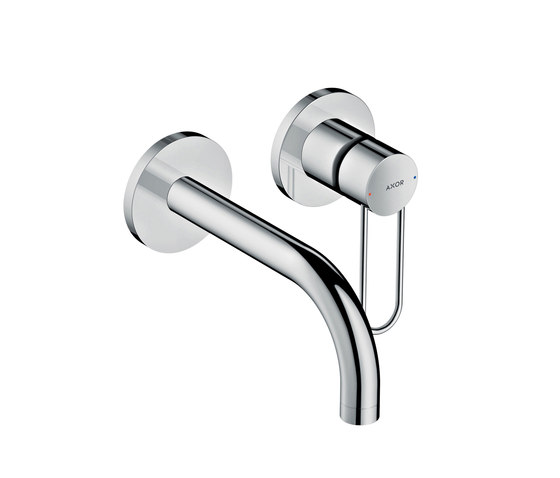 AXOR Uno Single lever basin mixer for concealed installation loop handle wall-mounted 165 | Rubinetteria lavabi | AXOR