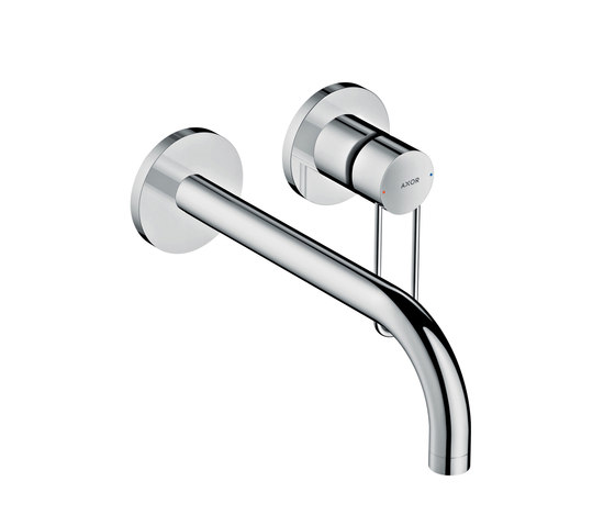 AXOR Uno Single lever basin mixer for concealed installation loop handle wall-mounted 225 | Wash basin taps | AXOR