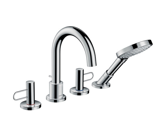 AXOR Uno 4-hole rim mounted bath mixer loop handle | Grifería para bañeras | AXOR