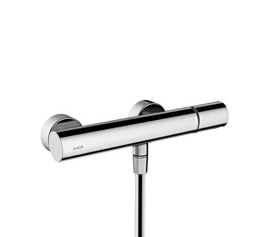 AXOR Uno Single lever shower mixer for exposed installation zero handle | Shower controls | AXOR
