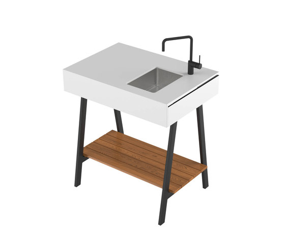 Adapt | Module 90 Witch Sink | Modular outdoor kitchens | Viteo