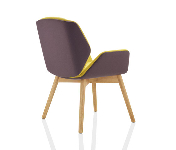 Kruze Meeting - Wooden 4 Leg Oak | Sillas | Boss Design