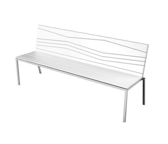 Bandoline Collection Dining | Bench with Armrest | Panche | Viteo