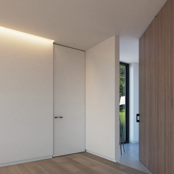 Portapivot 5045 | bronze anodized | Internal doors | PortaPivot