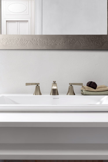 Finezza - Three-hole washbasin mixer | Robinetterie pour lavabo | Graff