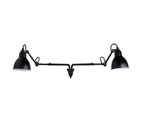 LAMPE GRAS - N°203 DOUBLE black | Lampade parete | DCW éditions