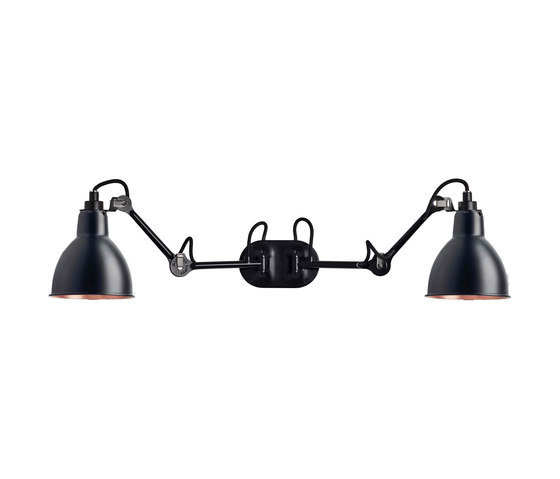 LAMPE GRAS - N°204 DOUBLE black/copper | Wall lights | DCW éditions