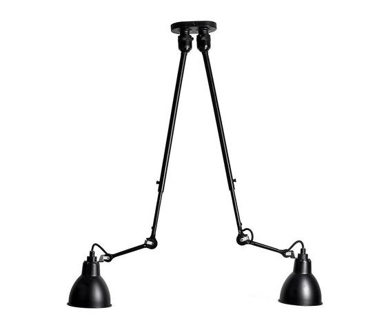 LAMPE GRAS - N°302 DOUBLE black | Plafonniers | DCW éditions