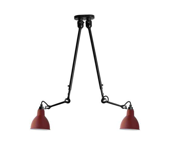 LAMPE GRAS - N°302 DOUBLE red | Ceiling lights | DCW éditions