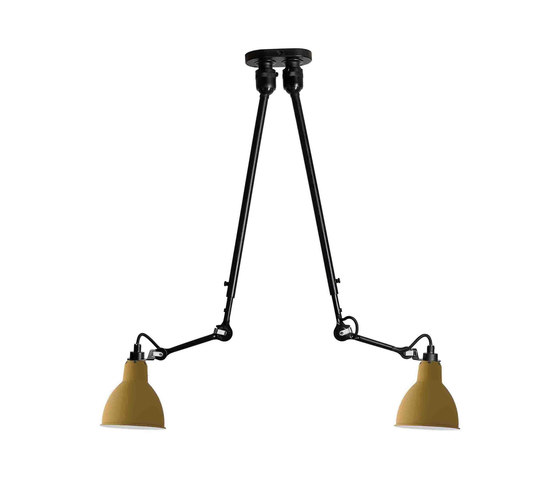 LAMPE GRAS - N°302 DOUBLE yellow | Ceiling lights | DCW éditions