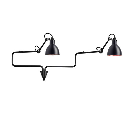 LAMPE GRAS - N°303 DOUBLE black/copper | Wall lights | DCW éditions