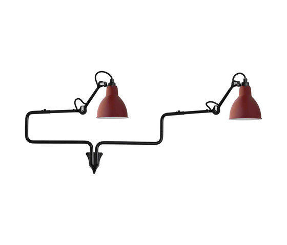 LAMPE GRAS - N°303 DOUBLE red | Wall lights | DCW éditions