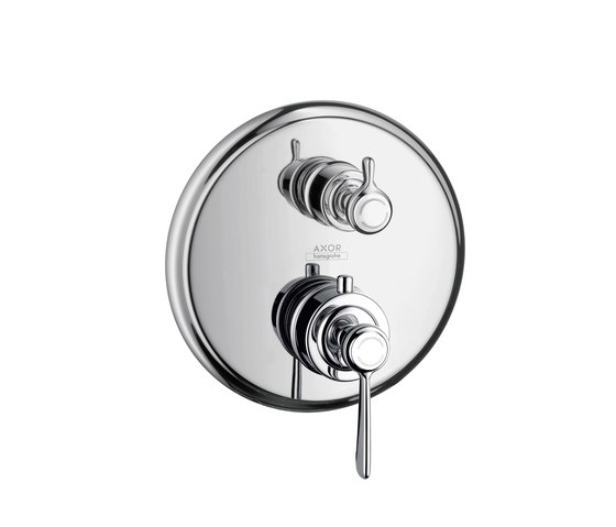 AXOR Montreux Thermostatic mixer for concealed installation with shut-off valve with lever handle | Shower controls | AXOR