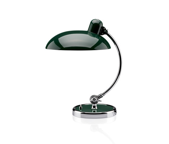 Kaiser Idell™ | 6631-T | Table lamp | Dark green | Chrome | Lampade tavolo | Fritz Hansen