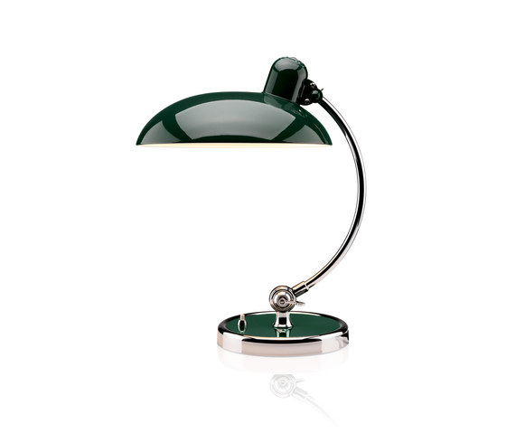 Kaiser Idell™ | 6631-T | Table lamp | Dark green | Chrome | Table lights | Fritz Hansen