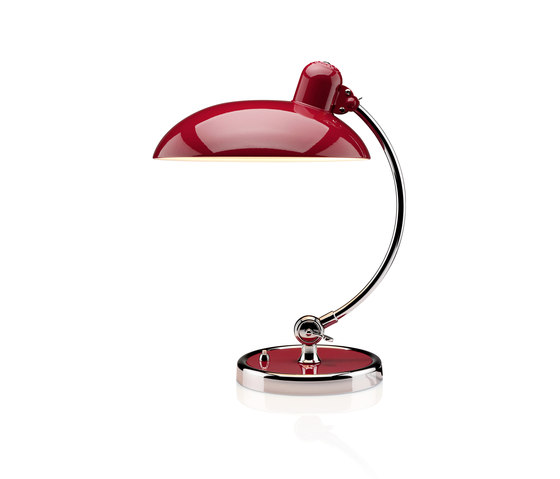 Kaiser Idell™ | 6631-T | Table lamp | Ruby red | Chrome | Lampade tavolo | Fritz Hansen