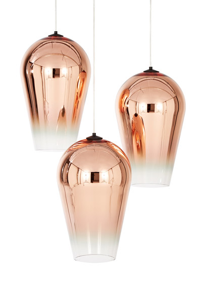 Fade Pendant Copper 50cm | Lámparas de suspensión | Tom Dixon