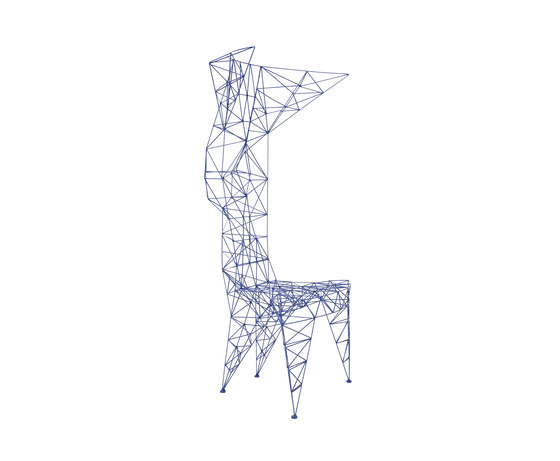Pylon Chair Blue | Chaises | Tom Dixon