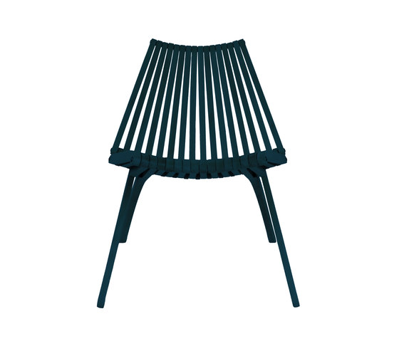 Lotos Chair | dark-turquise | Sillas | POLITURA