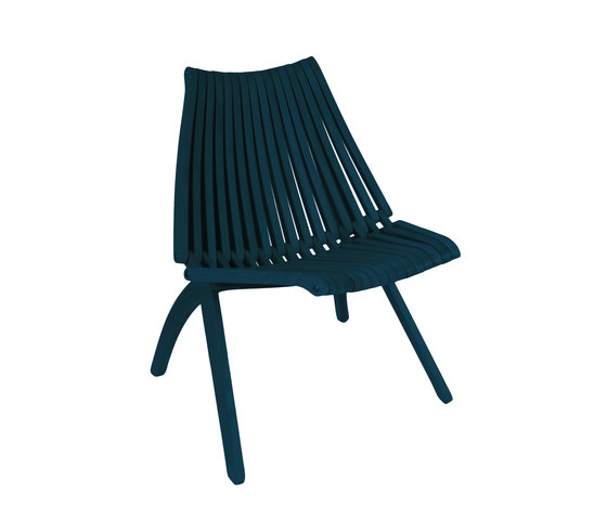 Lotos Chair | dark-turquise | Sillas | POLITURA
