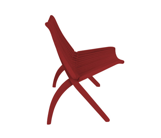 Lotos Chair | red | Sedie | POLITURA