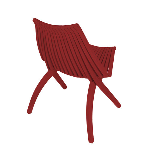 Lotos Stuhl | rot | Stühle | POLITURA