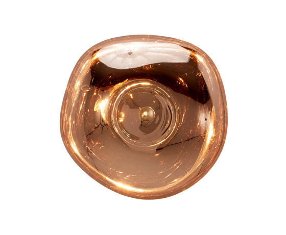 Melt Surface Light Copper | Lámparas de pared | Tom Dixon