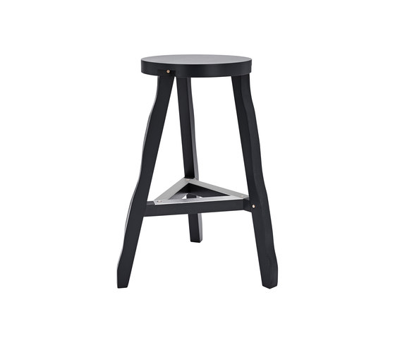 Offcut Stool 650mm Black | Bar stools | Tom Dixon
