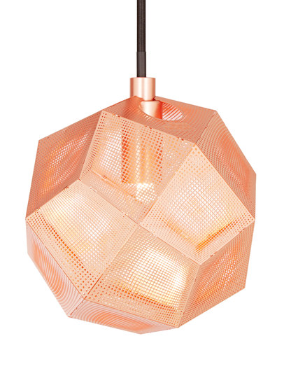 Etch Mini Pendant Copper | Suspended lights | Tom Dixon