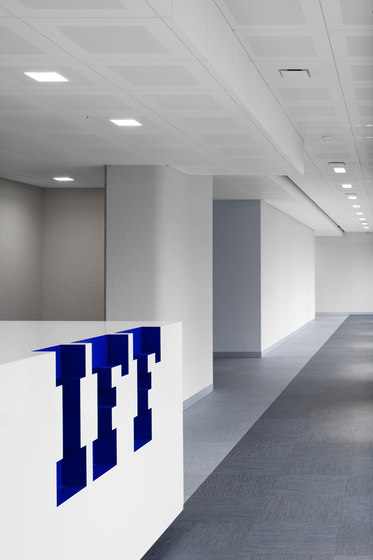 In-Tile Workspace Lighting | Suspended ceilings | Kreon
