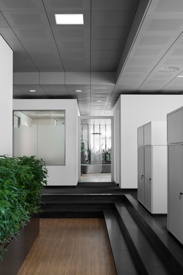 In-Tile Workspace Lighting | Plafonds suspendus | Kreon