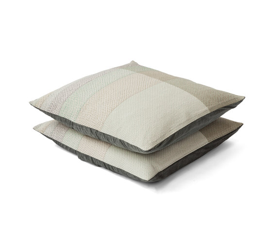 Fibonacci Fabrics Cushions | green | Cuscini | Vij5